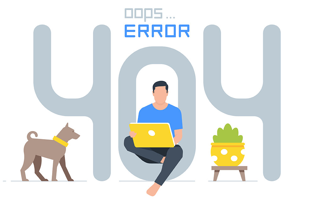 Page Not Found illustration