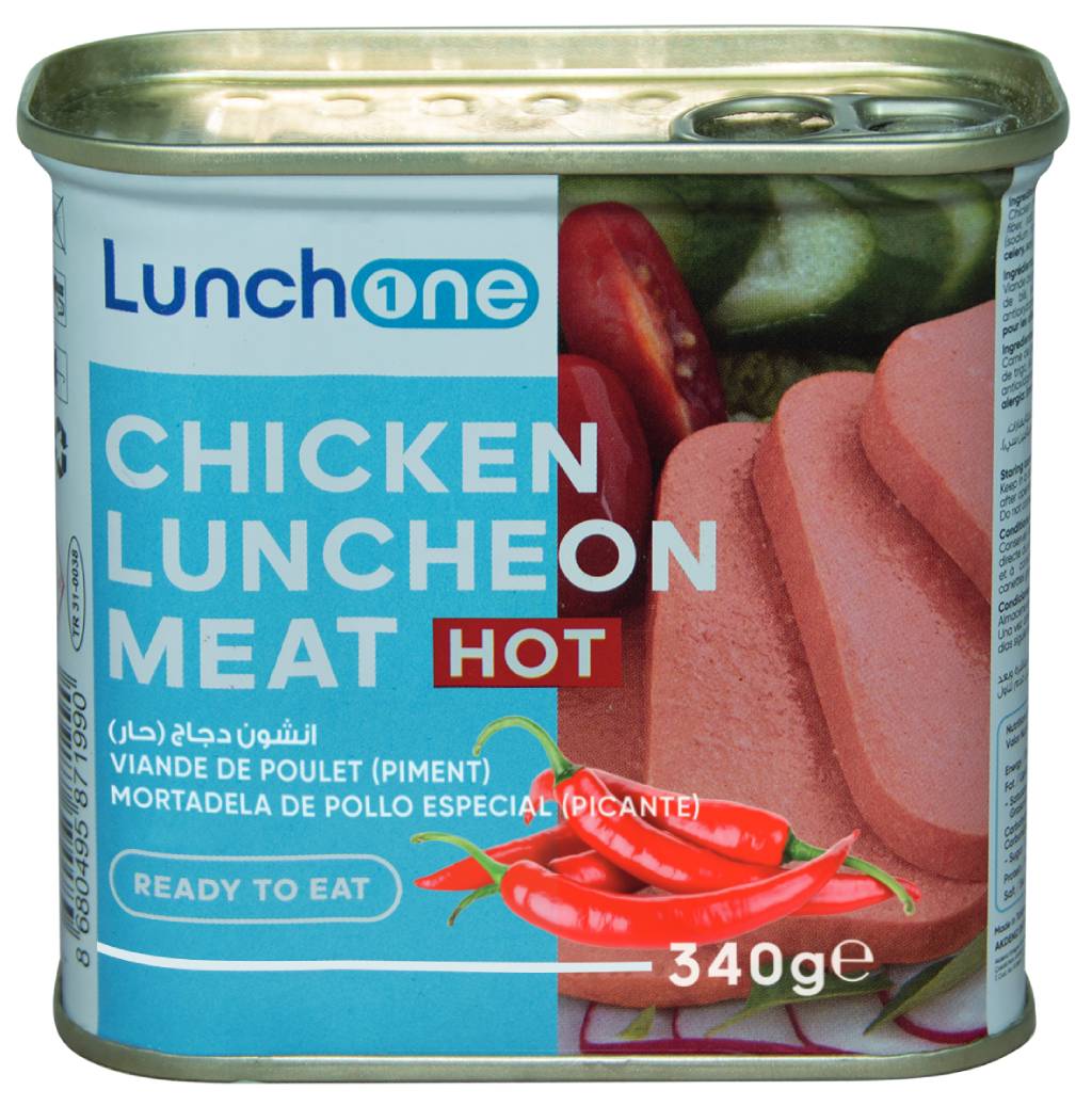 Lee más sobre el artículo Lunchone Chicken Luncheon Meat (Hot) 340