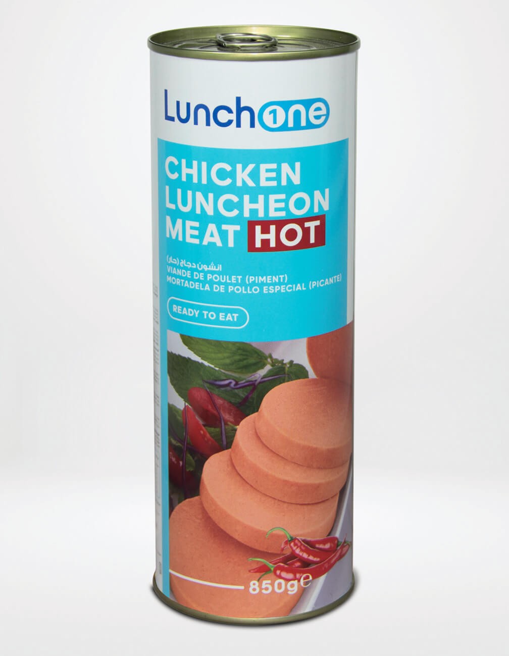Lee más sobre el artículo Lunchone Chicken Luncheon Meat (Hot) 850