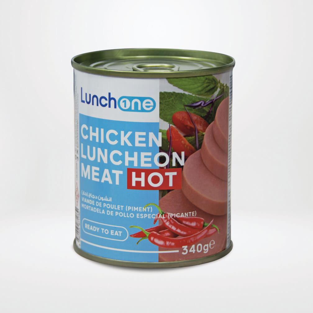 Lee más sobre el artículo Lunchone Chicken Luncheon Meat (Hot) 340